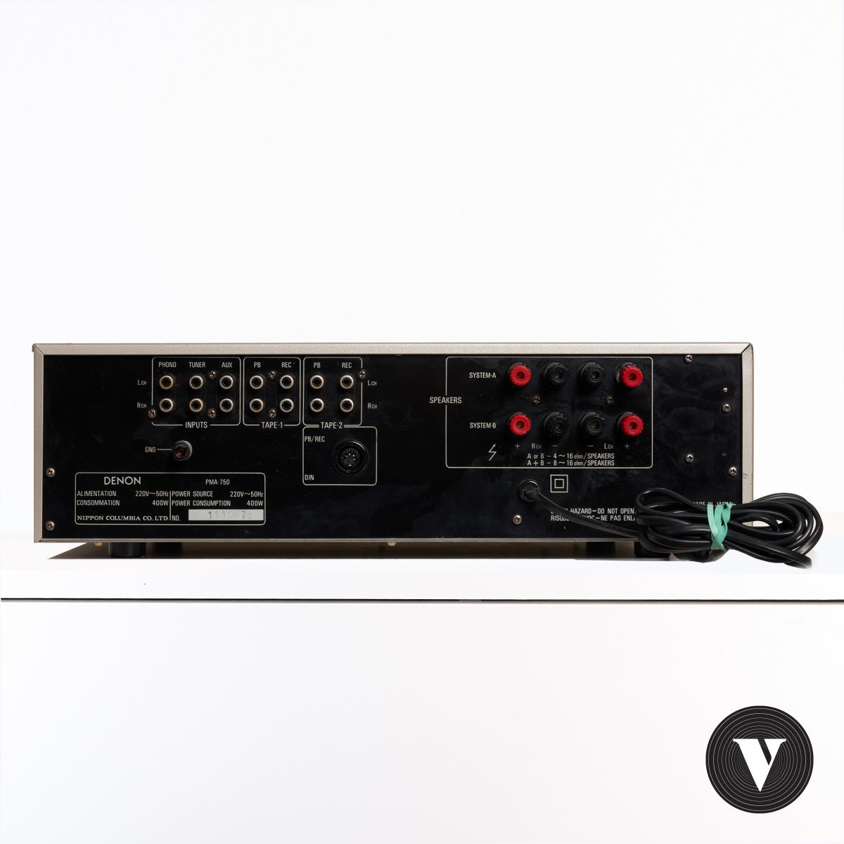 Denon PMA-750 DC amplifier | Vintage Note | vintage Hi-Fi in Belgium