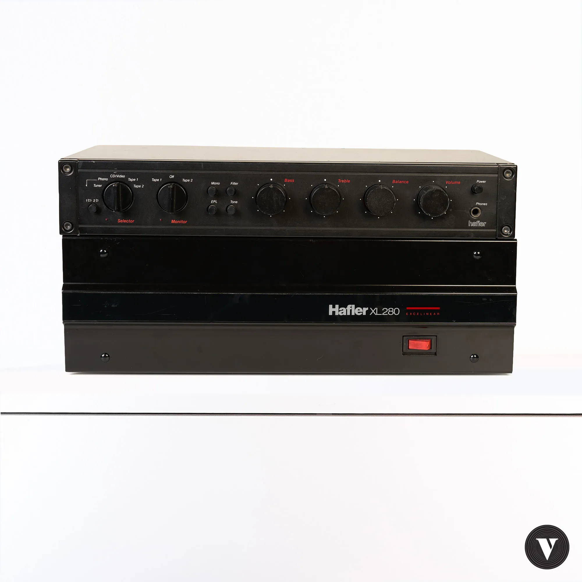 Hafler Model110 preamp and XL280 amplifier – © VintageNote -photo 1
