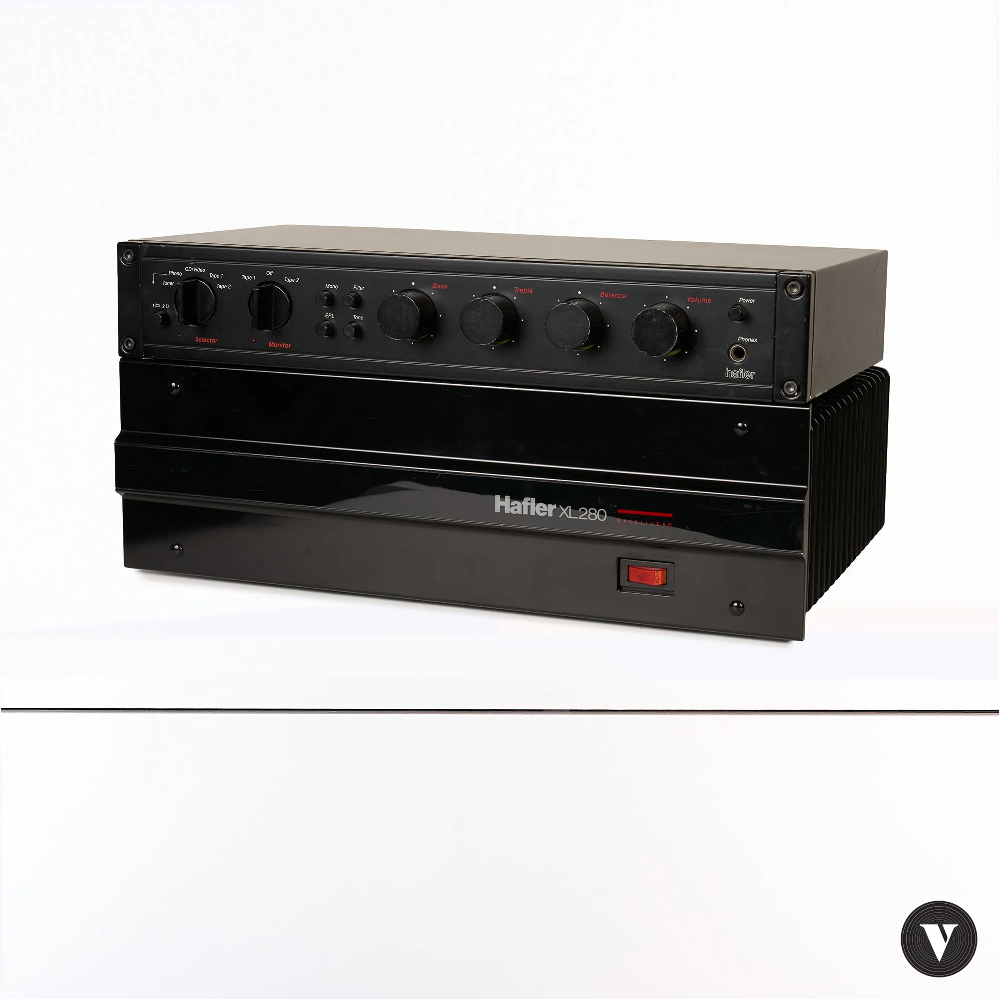 Hafler Model110 preamp and XL280 amplifier – © VintageNote -photo 2