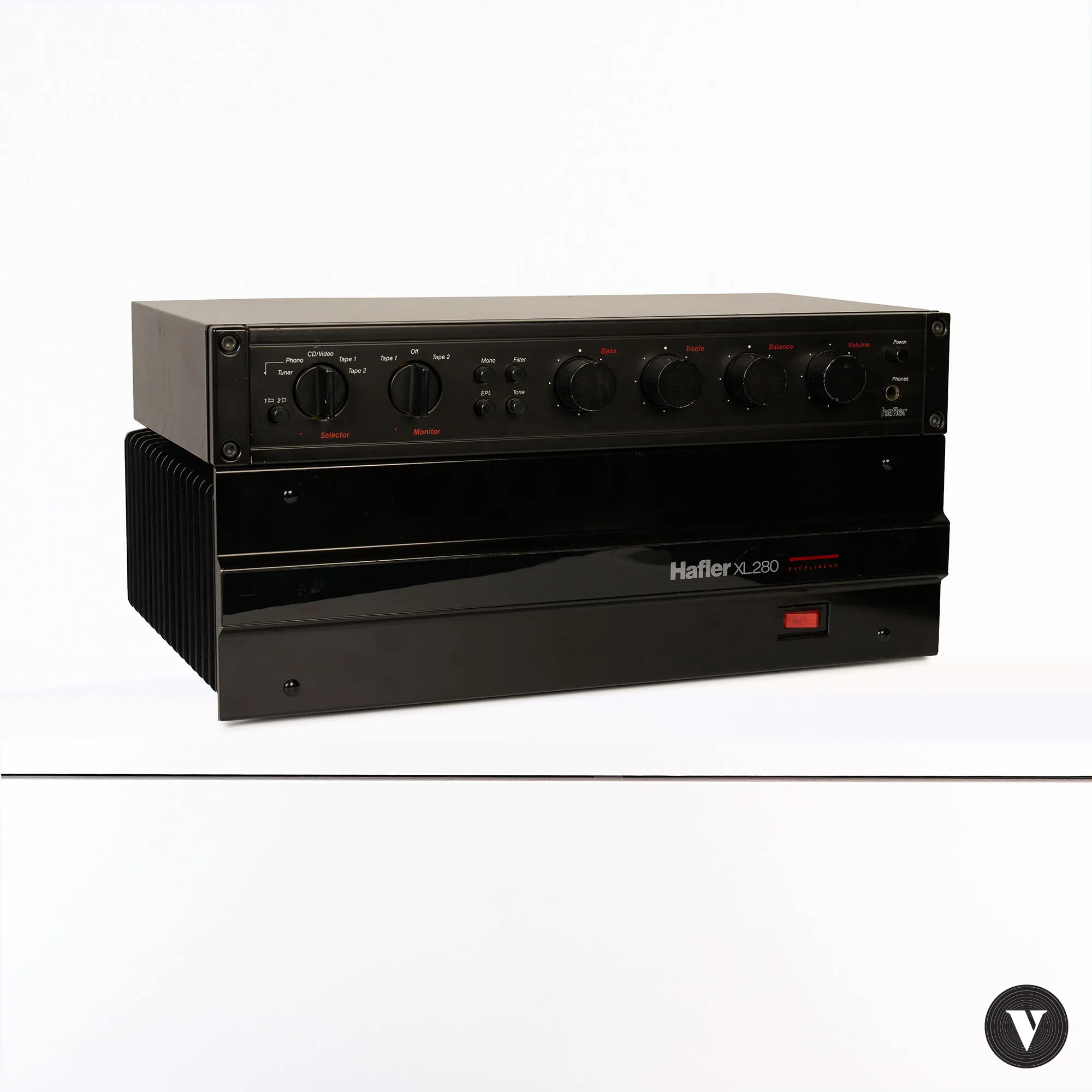 Hafler Model110 preamp and XL280 amplifier – © VintageNote -photo 3