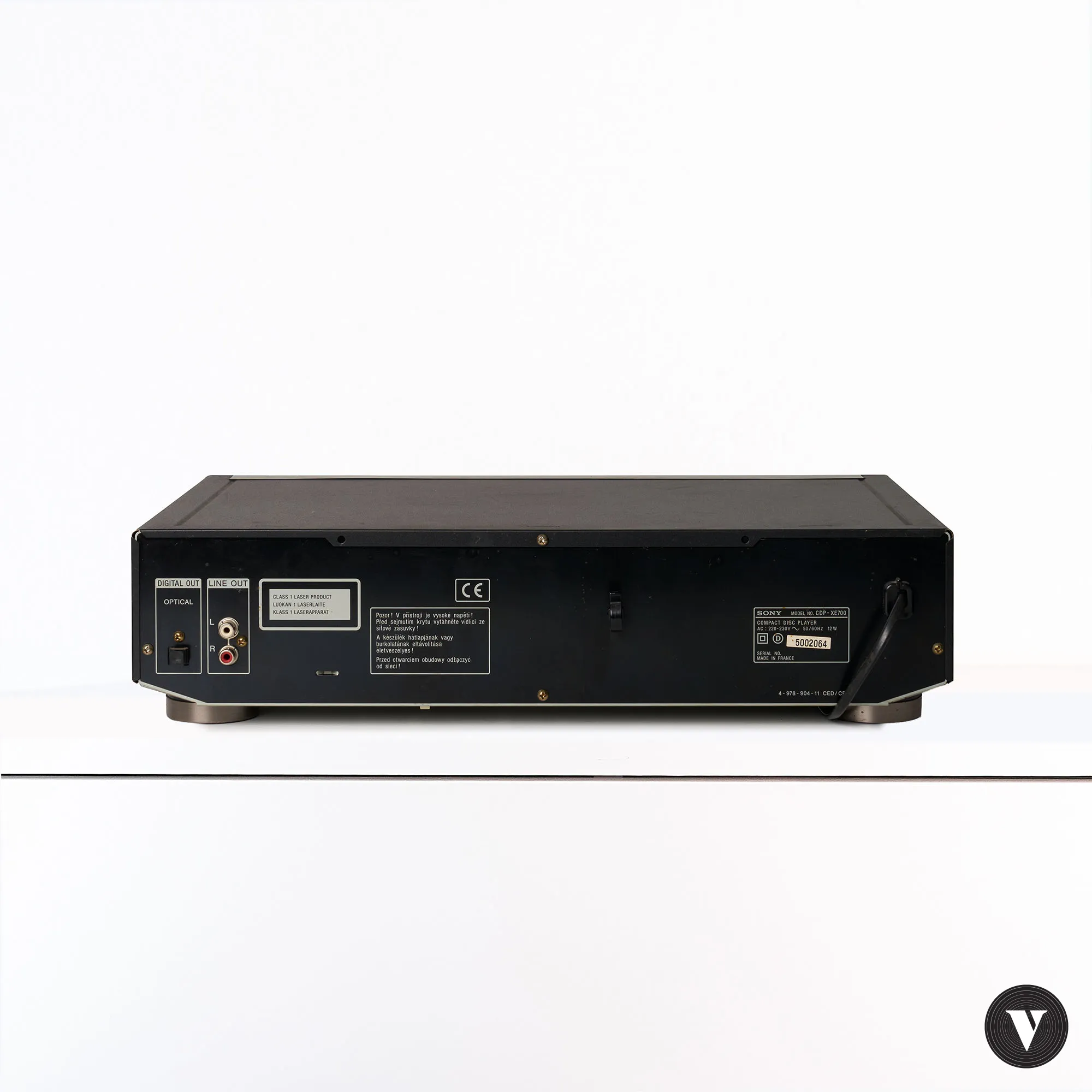 Sony CDP XE700 cd-player – © VintageNote -photo 4