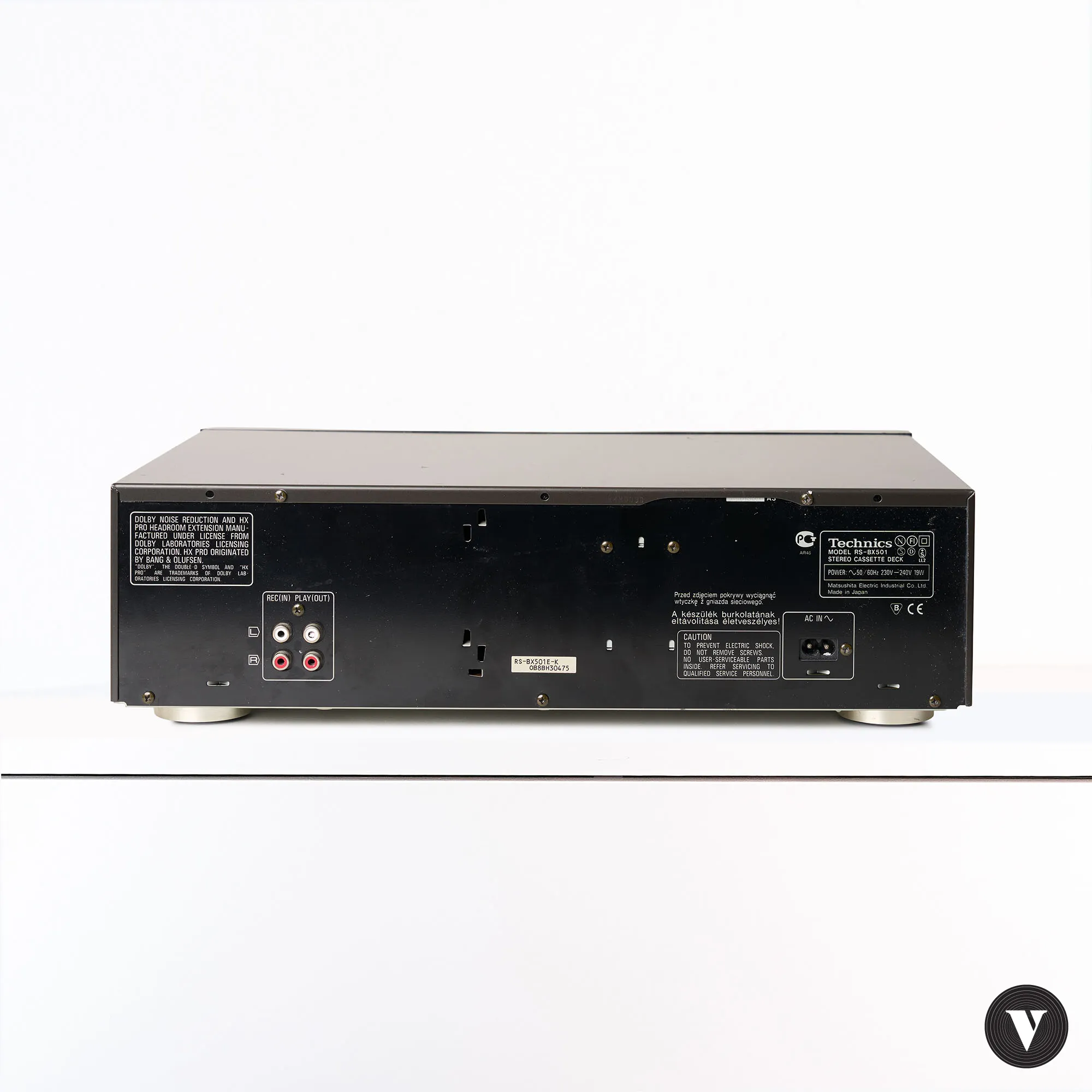 Platine cassette Technics RS-BX501 – © VintageNote -photo 4
