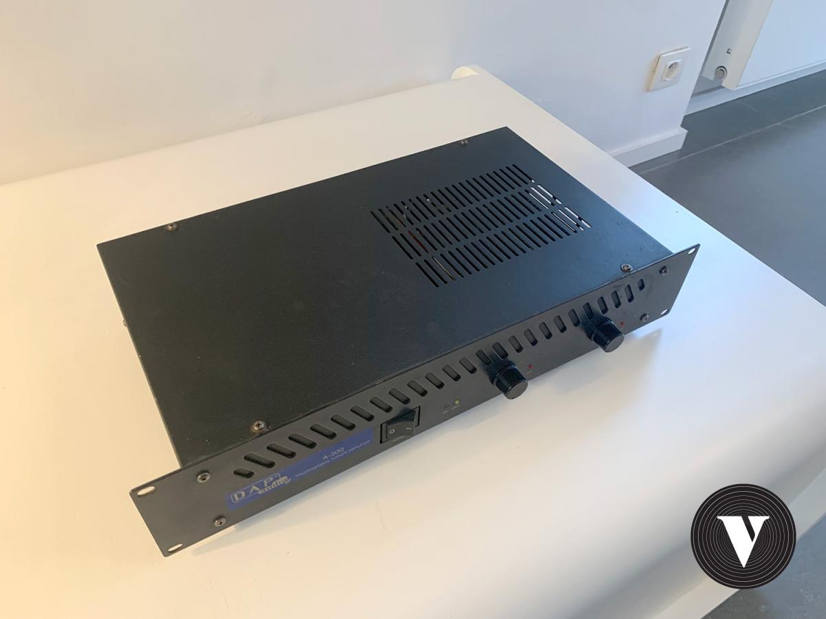 Amplificateur de puissance sono/studio DAP Audio A300 vintage