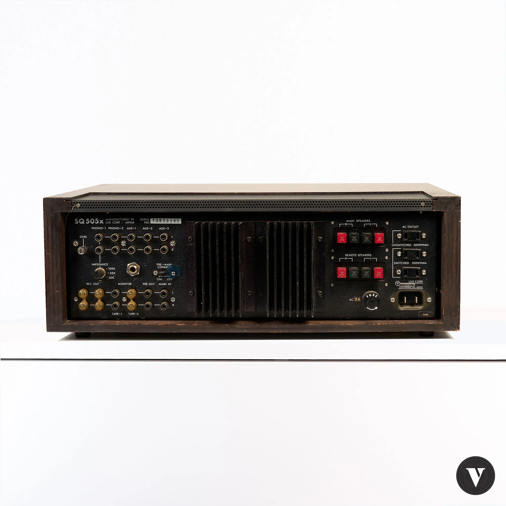 Luxman SQ505X solid state integrated amplifier | Vintage Note