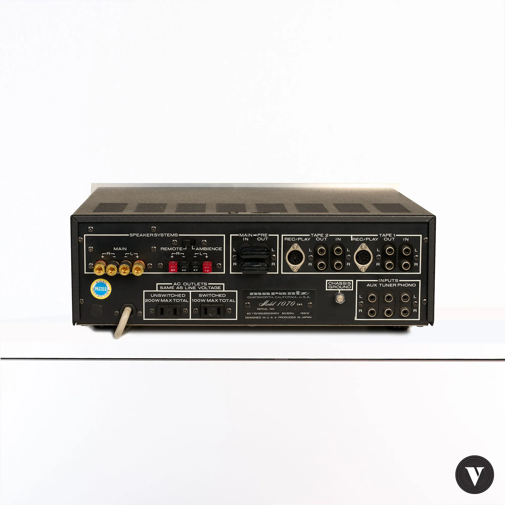 Marantz 1070 amplifier | Vintage Note | vintage Hi-Fi in Belgium