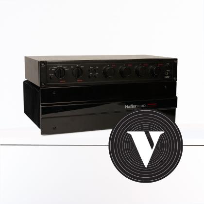 Hafler Model110 preamp and XL280 amplifier – © VintageNote -photo 3