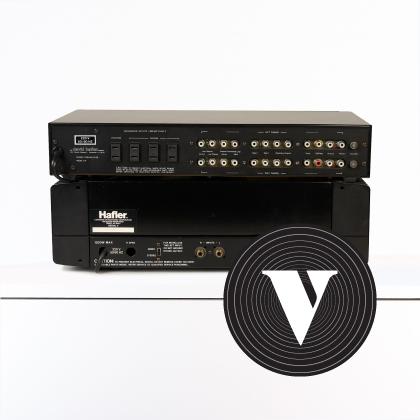 Hafler Model110 preamp and XL280 amplifier – © VintageNote -photo 4