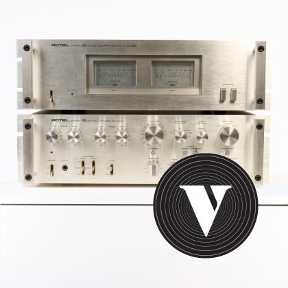 Rotel RB2000+RC2000 preamplifier and power amplifier – © VintageNote -photo 1