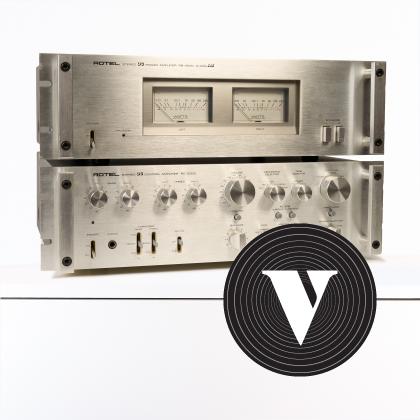 Rotel RB2000+RC2000 preamplifier and power amplifier – © VintageNote -photo 2
