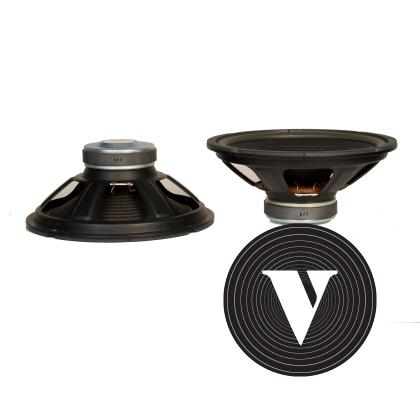 Pair of Visaton W250 25cm 10 inch 8 ohms woofers, top condition