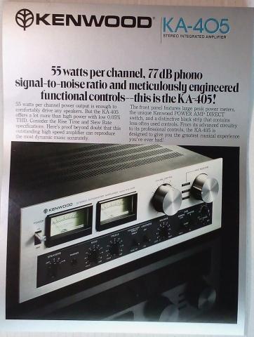 KA405 Kenwood on sale at www.vintagenote.be